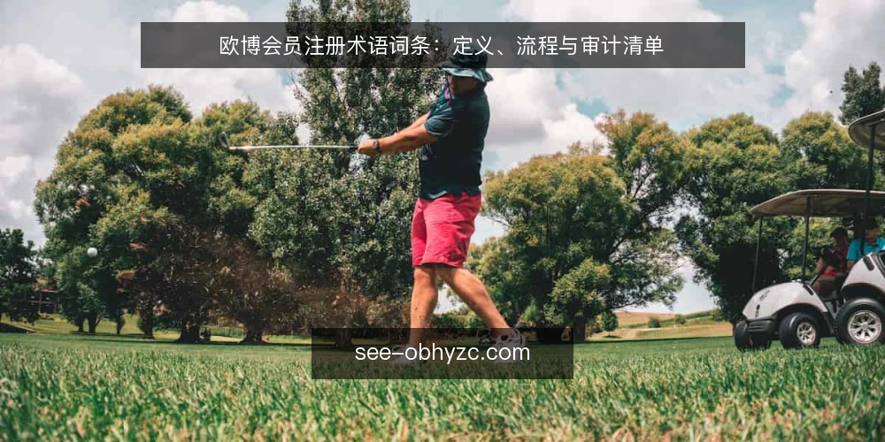 欧博会员注册术语词条：定义、流程与审计清单 — 为何现在要审计欧博会员注册流程 配图